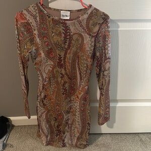 Isabelle’s Cabinet Paisley Mini Dress